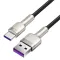 Кабель Baseus Cafule Metal Data Type-C 66W (1m)