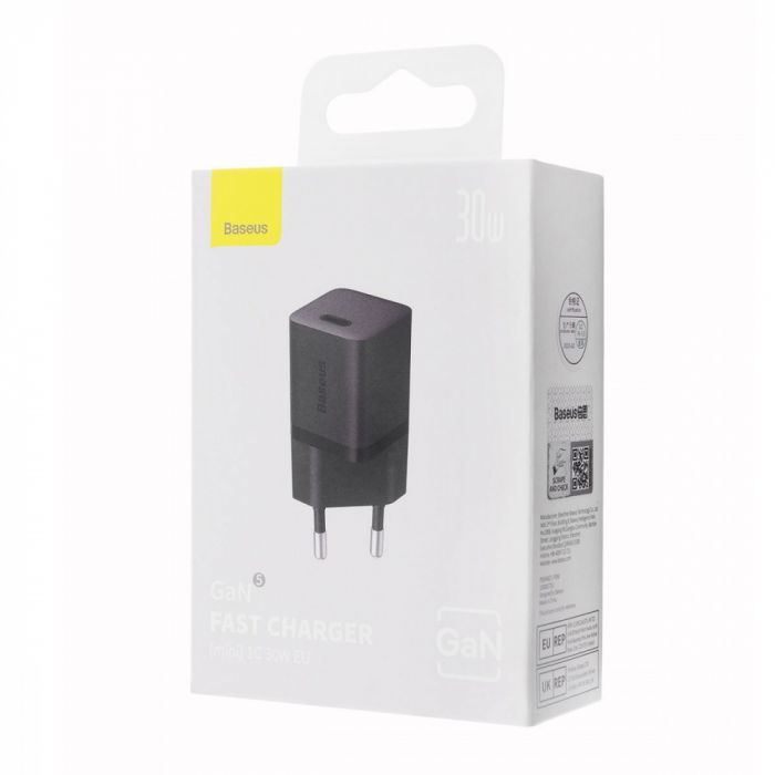 МЗП Baseus GaN5 Fast Charger  1C 30W