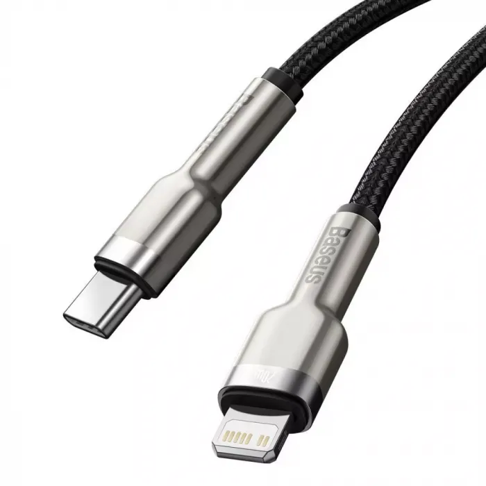 Кабель Baseus Cafule Metal Type-C to Lightning PD 20W (2m)