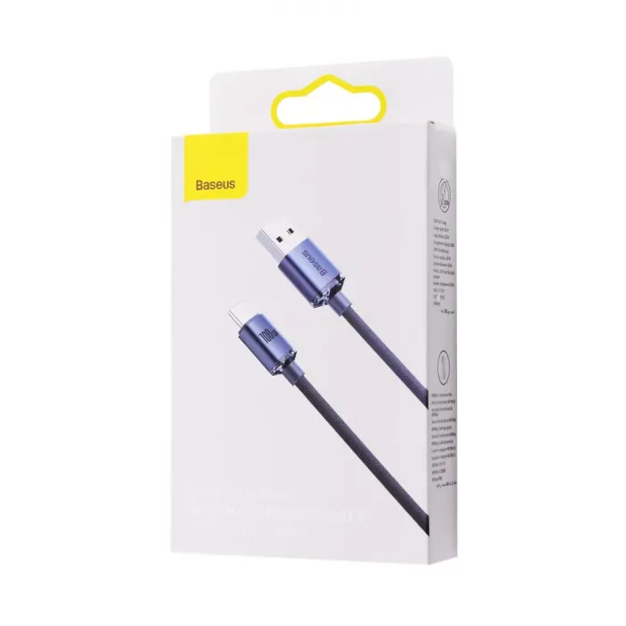 Кабель Baseus Crystal Shine Series Fast Charging Type-C 100W (1.2m)
