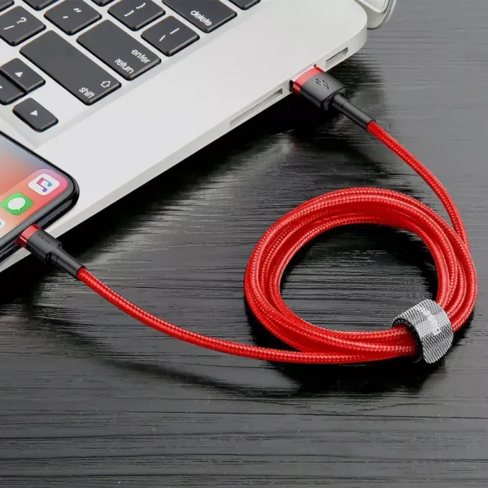 Кабель Baseus Cafule Lightning Cable 2A (3m)