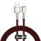 Кабель Baseus Cafule Metal Lightning 2.4A (1m)