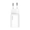 МЗП Baseus Super Silicone Quick Charger 25W (Type-C) + With Cable Type-C to Type-C 3A (1m)