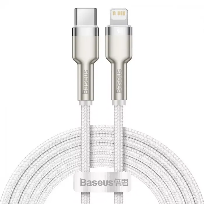 Кабель Baseus Cafule Metal Type-C to Lightning PD 20W (2m)