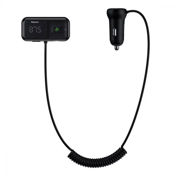 АЗП Baseus FM Launcher S-16 10W 2USB+AUX