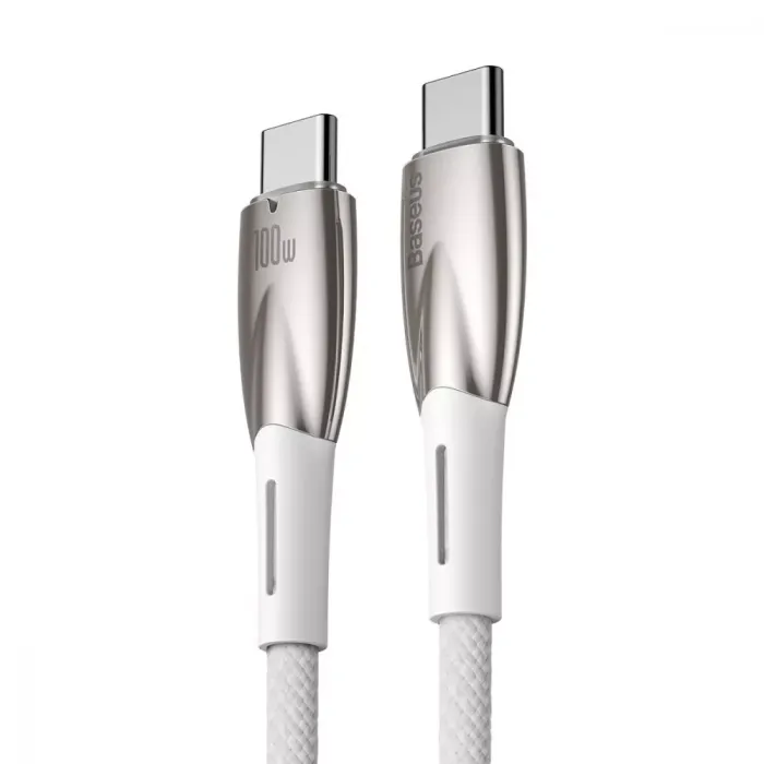 Кабель Baseus Glimmer Series Fast Charging Type-C to Type-C 100W (2m)