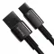 Кабель Baseus Tungsten Gold Fast Charging Data Type-C 100W (1m)